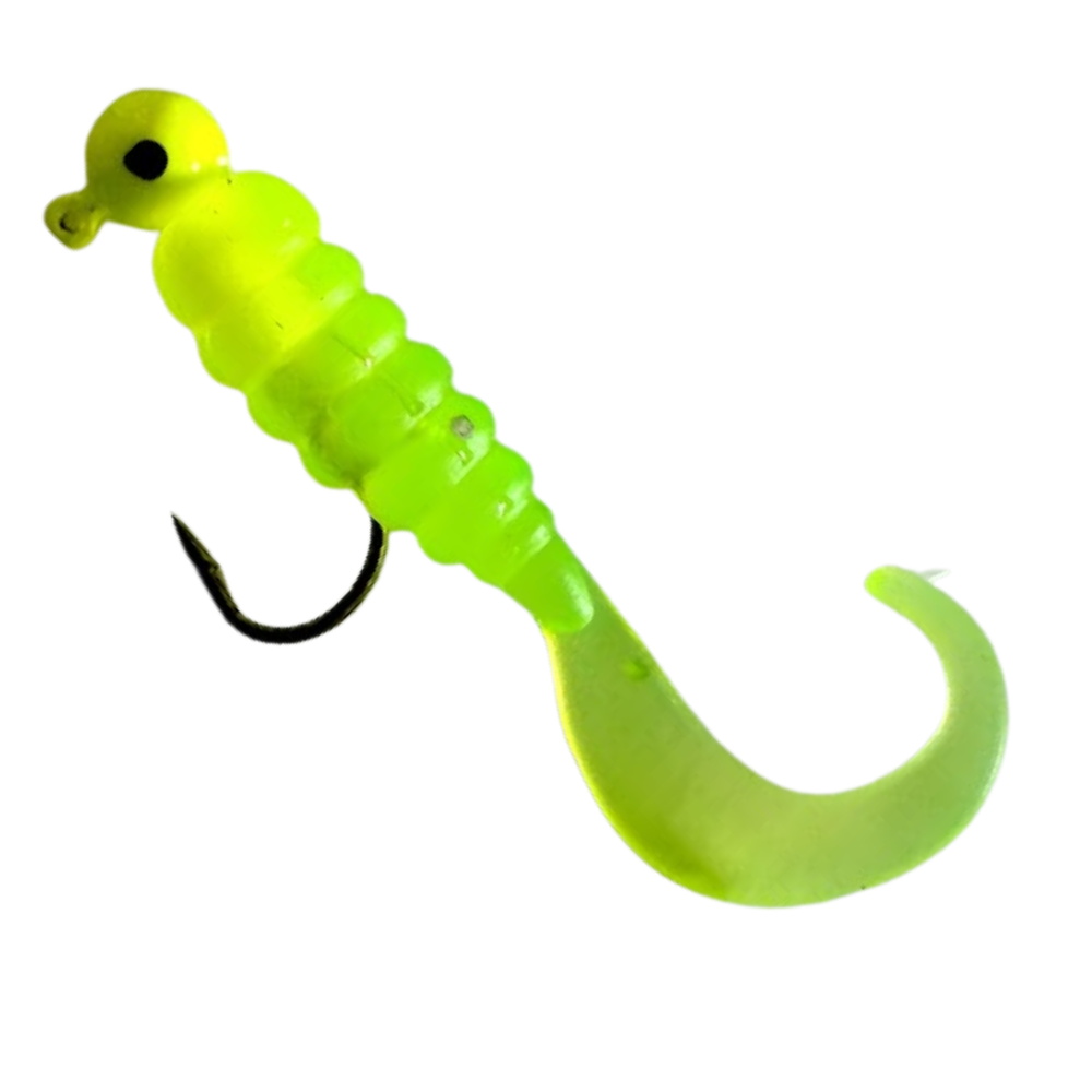 Rigged Twirl Tail Shad Hengjia 1/16OZ