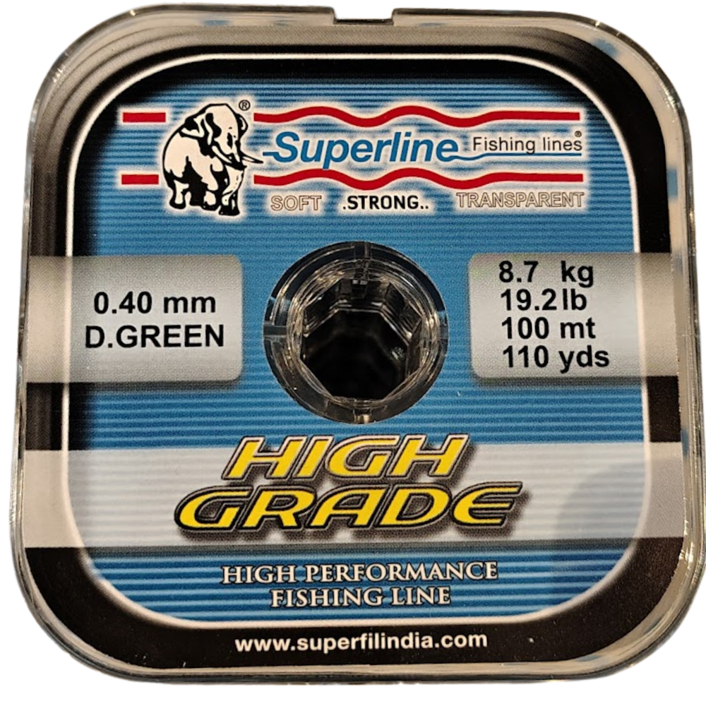 Superline  0.40 mm  HighGrade Fishingline