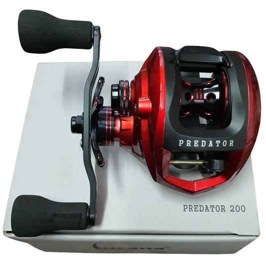 Lucana Predator 200 Reel Red