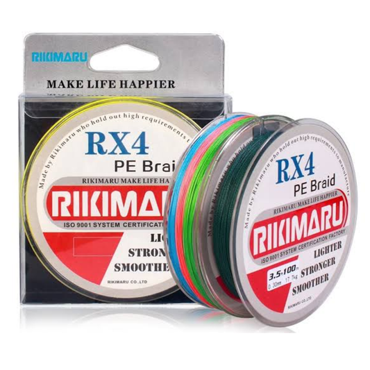 Rikimaru RX4 100 Meter braid