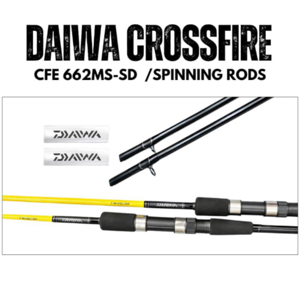 Daiwa Crossfire Spinning 6.6 ft