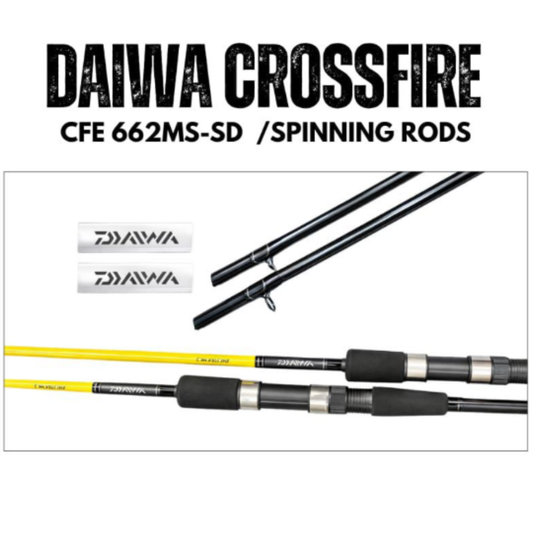Daiwa Crossfire Spinning 6.6 ft