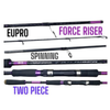 Eupro Force Riser Spinning Fishing Rod  Frs902