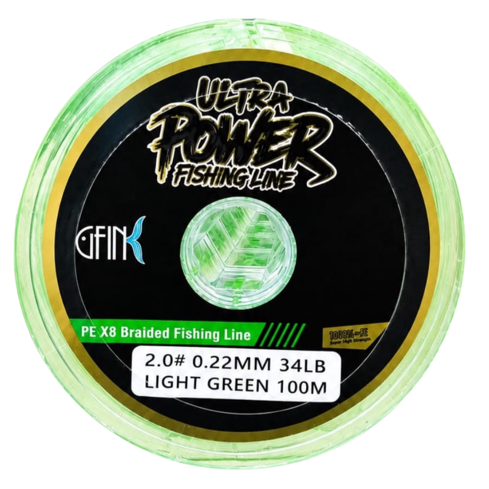 GFIN Pe X8 Ultra Power 34 LB 100 meter