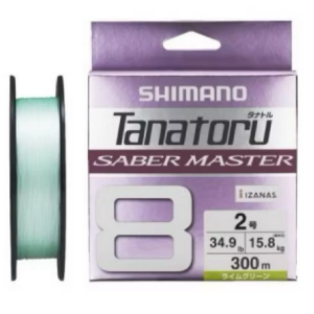 Shimano Tanatoru Saber Master Braid 300m | Buy Online at FarmersHub