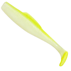 Zman 3" DieZel MinnowZ Glow/chart tail