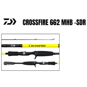 Daiwa Crossfire Baitcast 6.6 ft
