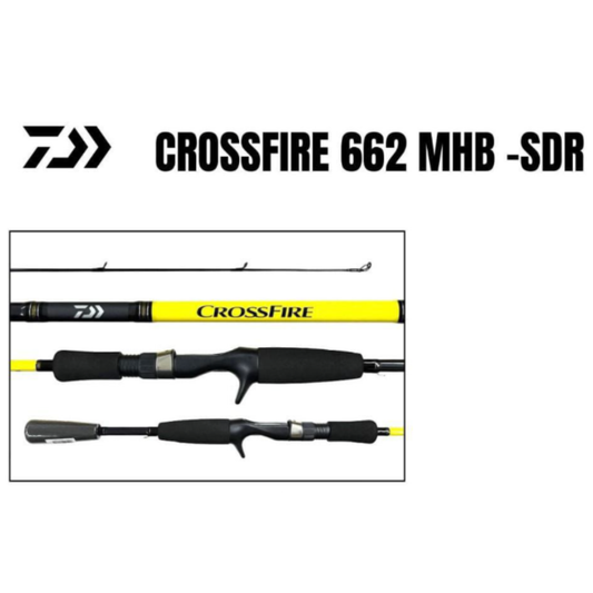 Daiwa crossfire baitcast  7 ft
