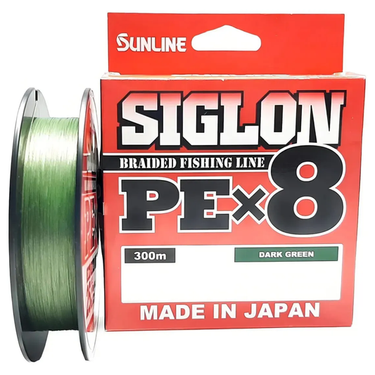 SIGLON PE X8 300M Dark Green 30,31 LB lb !