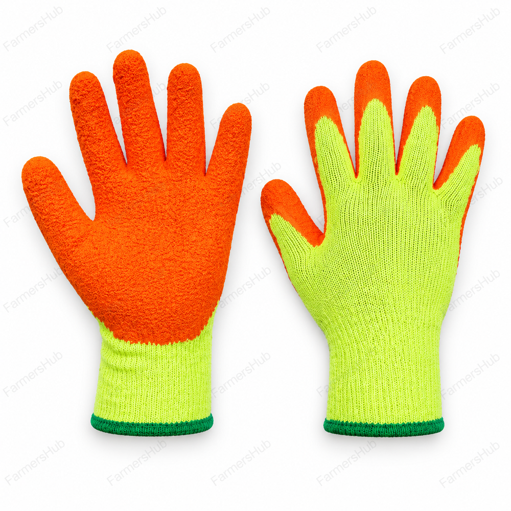 Gloves Orange & Yellow