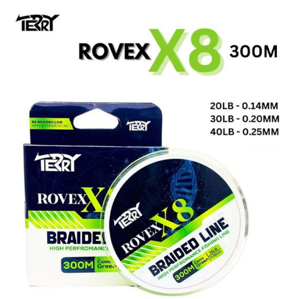 Braid Terry Rovex X8 300m